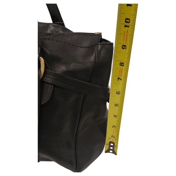 Hogan Leather Shoulder Hobo Made In Italy Gently Loved - Picture 12 of 14